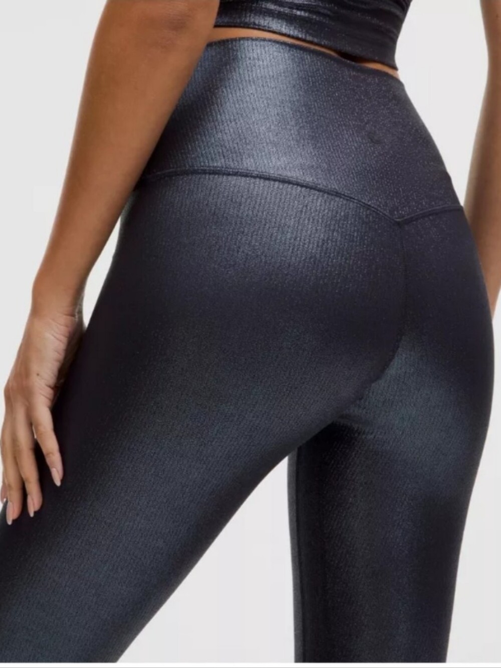 lululemon Align™ High-Rise Ribbed Pant 25" Shine Size 10